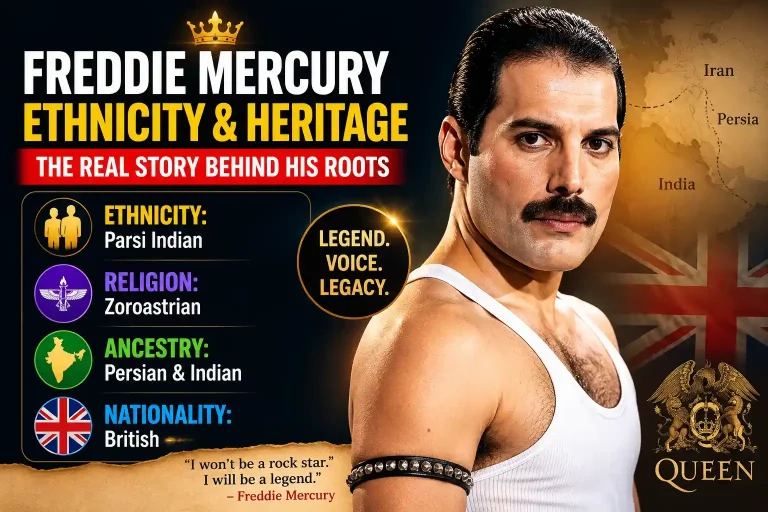Freddie Mercury Ethnicity