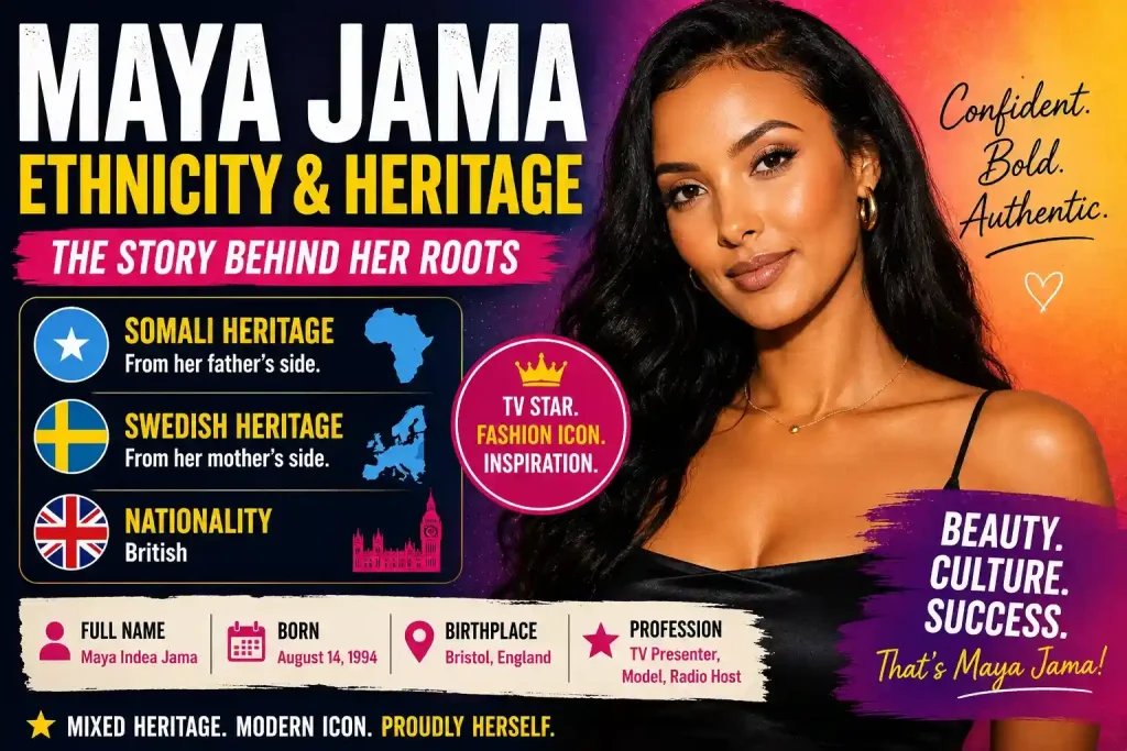 Maya Jama Ethnicity