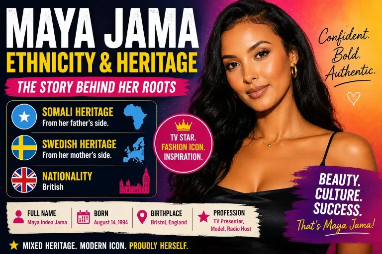 Maya Jama Ethnicity