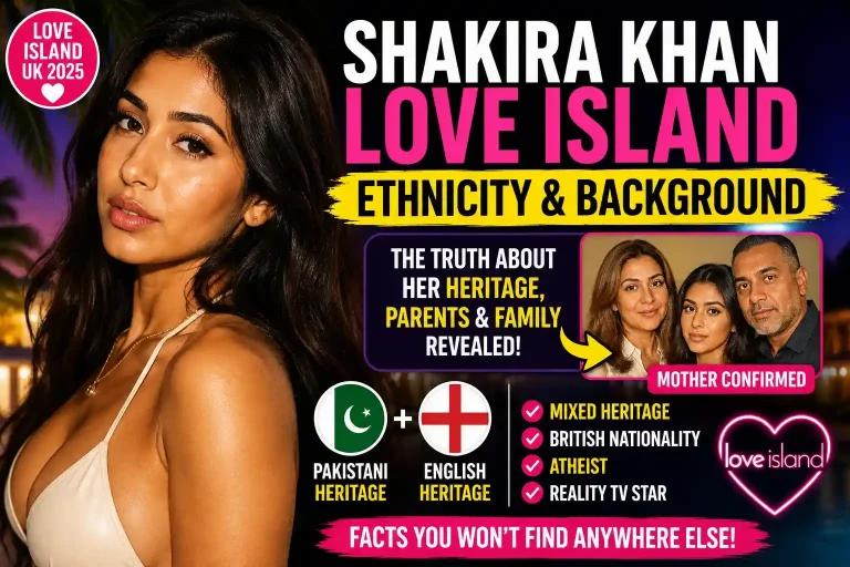 Shakira Khan Love Island Ethnicity