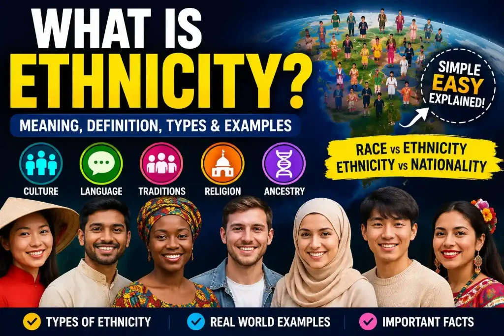 What is ethnicity Explaining the concept
