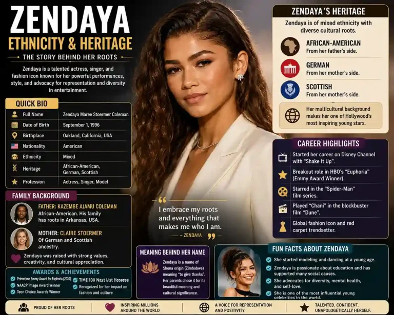 Zendaya Ethnicity