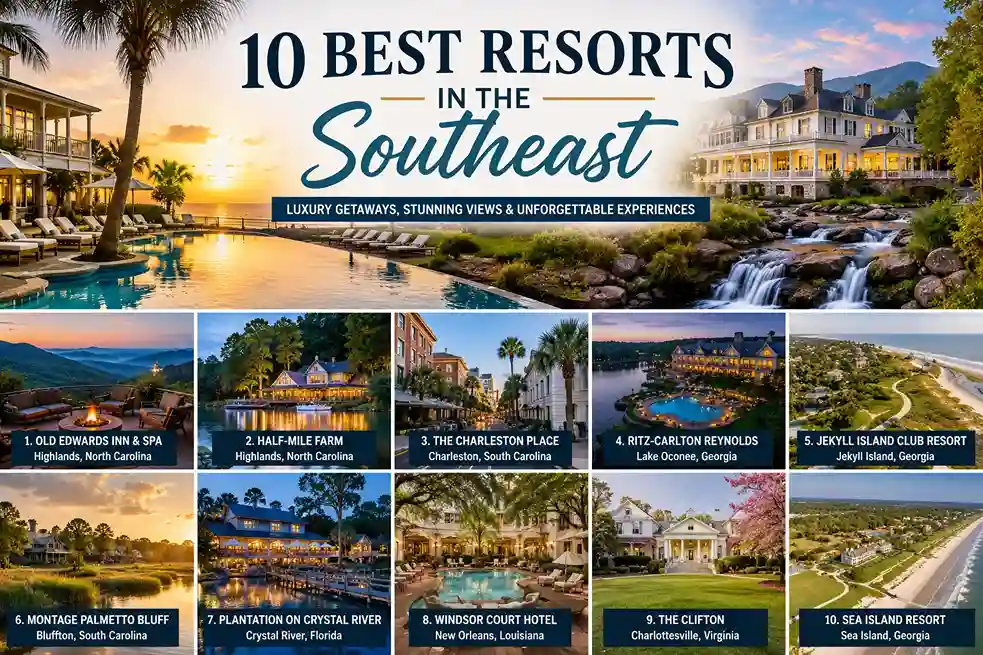 Best Resorts in the Southeast