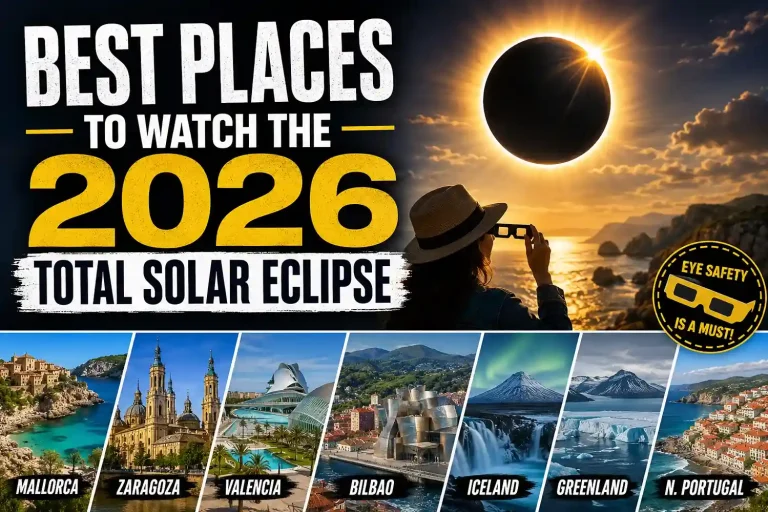 Best places to view a solar eclipse