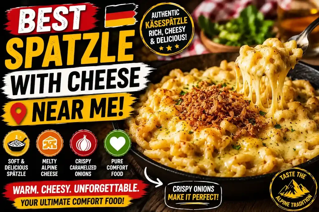 Best Spatzle With Cheese Near Me