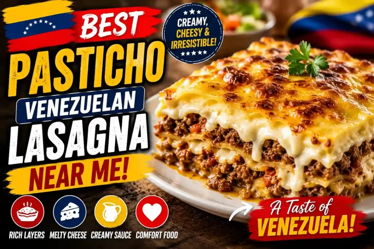 Best Pasticho Venezuelan Lasagna Near Me