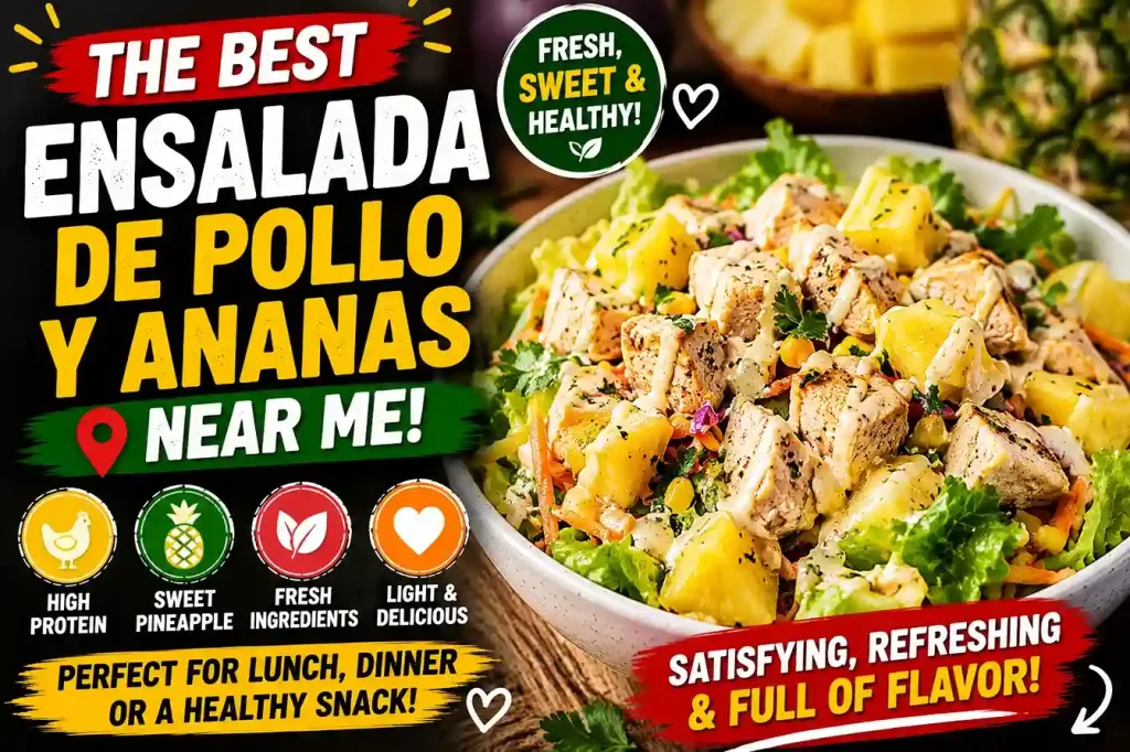 Best Ensalada de Pollo y Ananas Near Me