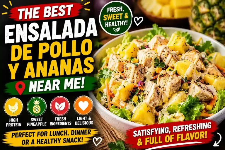Best Ensalada de Pollo y Ananas Near Me