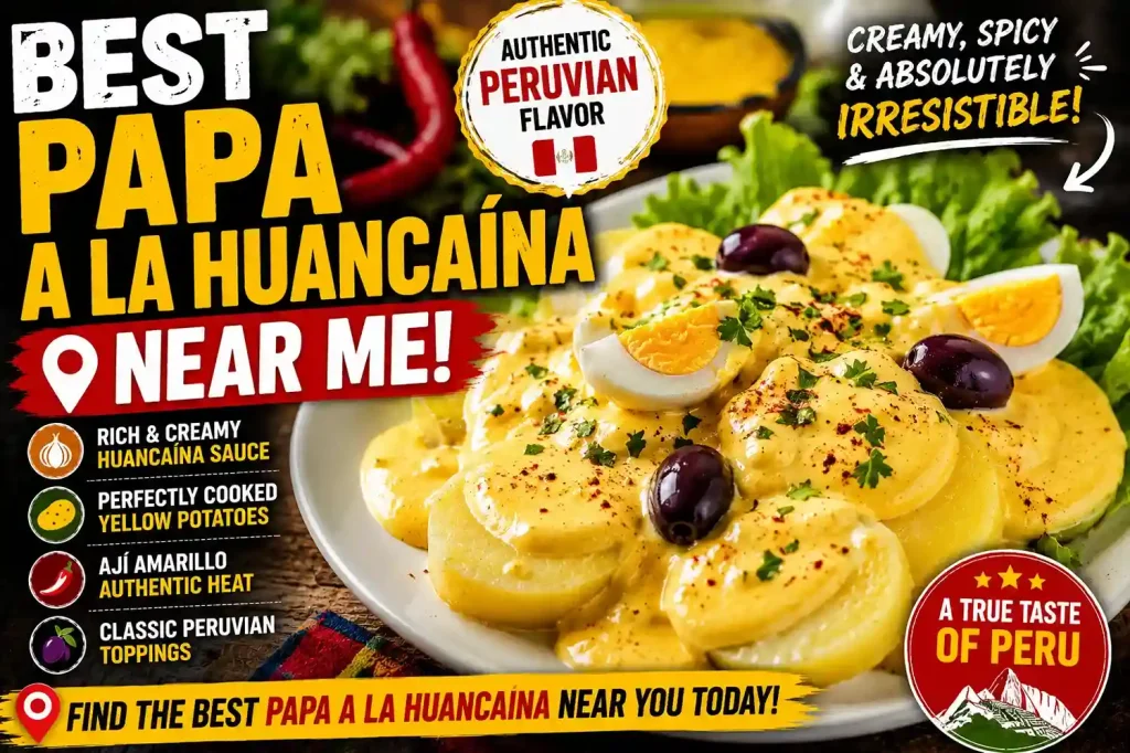Best Papa a la Huancaína Near Me