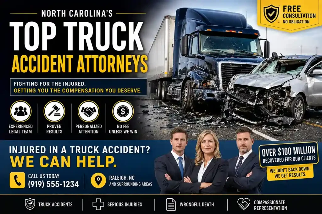 North Carolina Truck Accident Lawyer