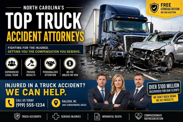 North Carolina Truck Accident Lawyer