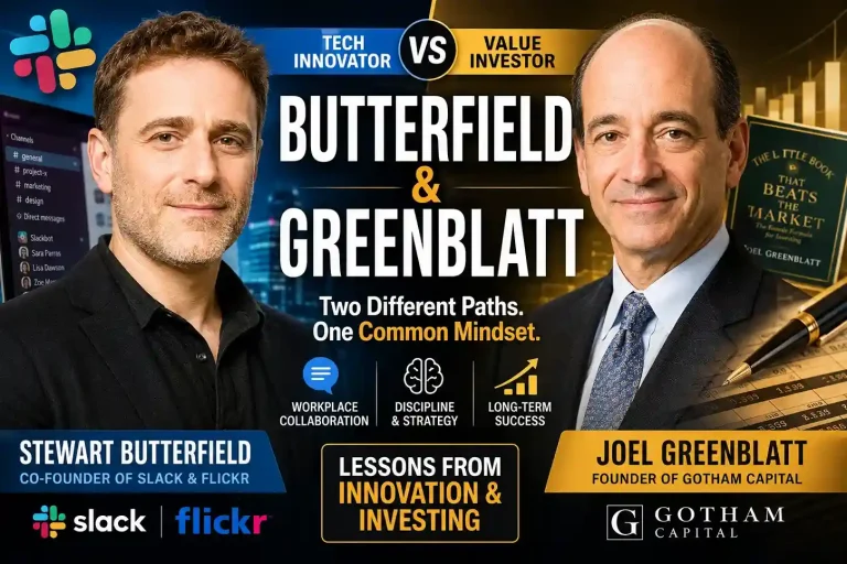Stewart Butterfield and Joel Greenblatt