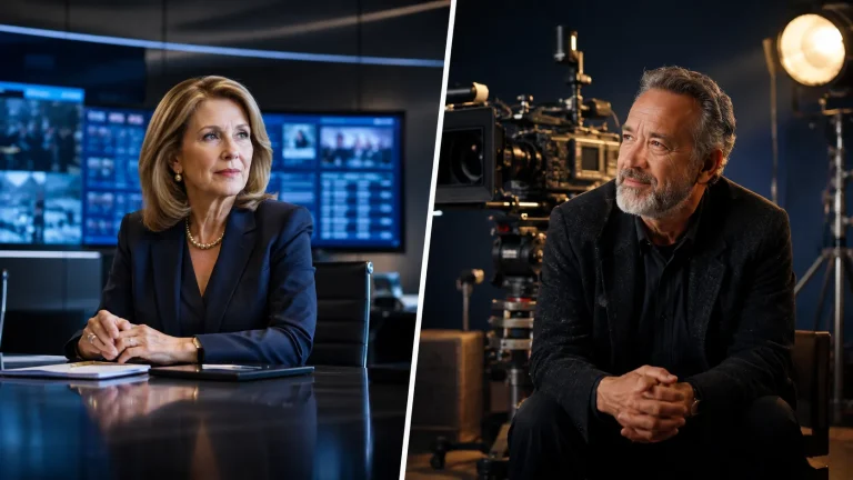 Shari Redstone and Tom Hanks
