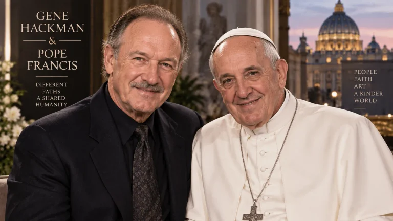 Gene Hackman and Pope Francis