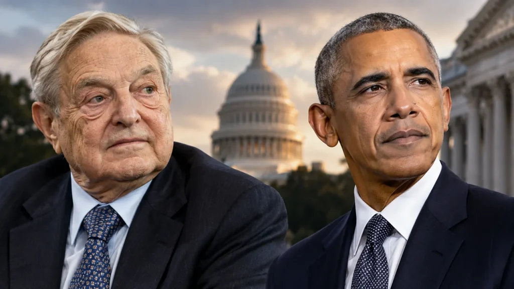 George Soros and Barack Obama