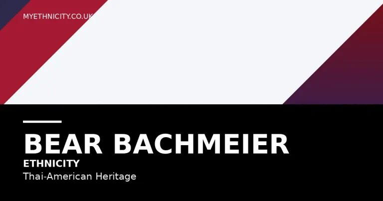 Featured image for Bear Bachmeier ethnicity article: stylized Thai-American heritage artwork with football motifs
