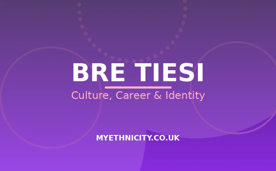 Editorial illustration on Bre Tiesi's mixed European heritage, culture and television career