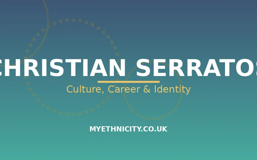 Editorial illustration on Christian Serratos' Mexican-Italian heritage and acting career