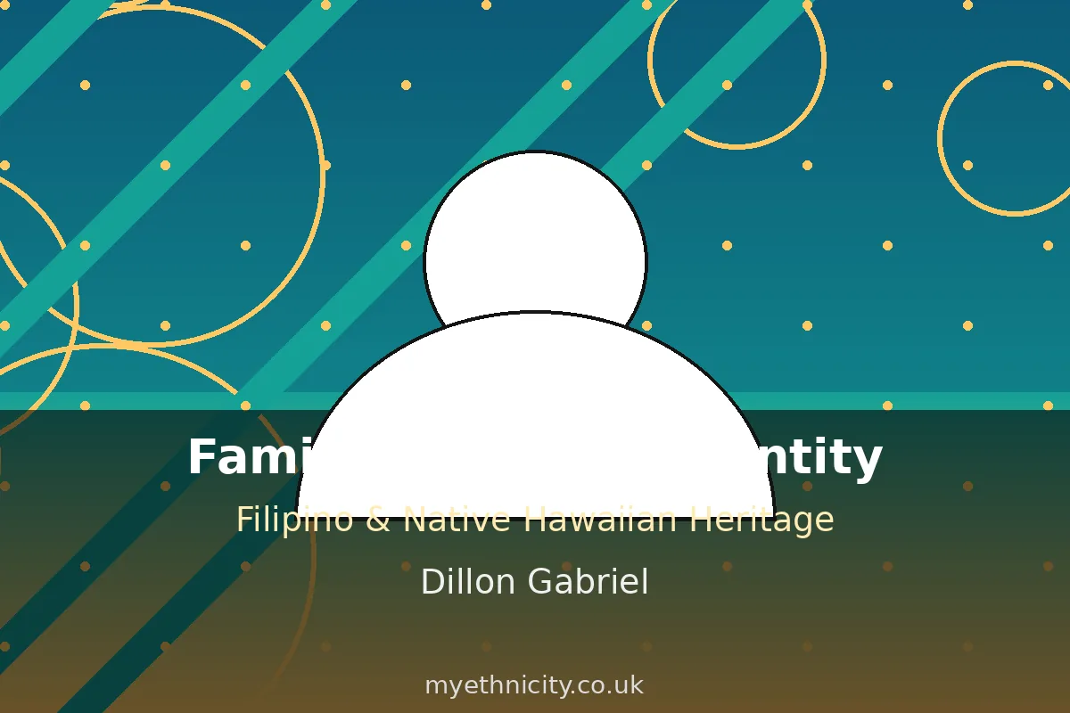 Editorial vector illustration of a quarterback silhouette with Filipino and Hawaiian cultural patterns