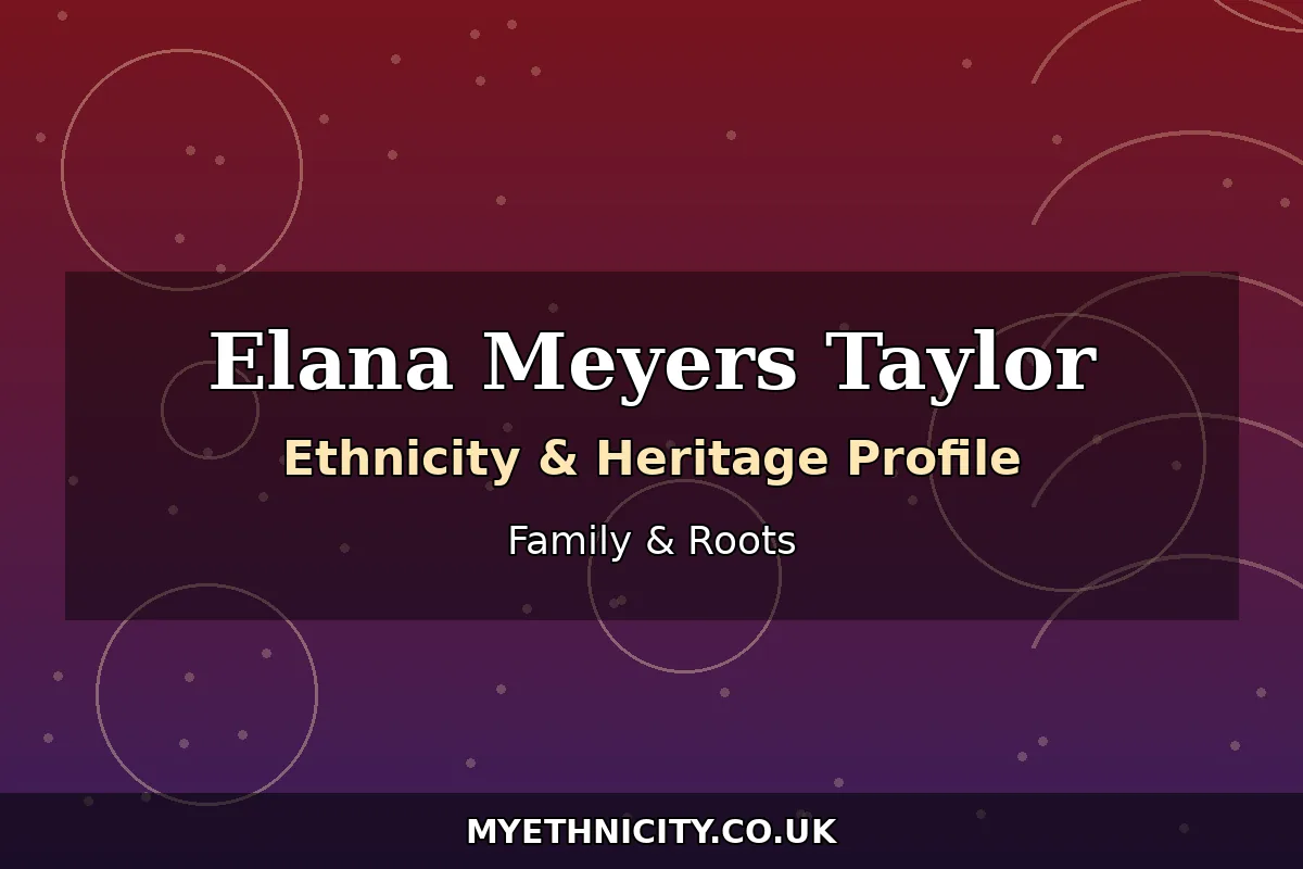 Stylized editorial graphic with bobsled and heritage motifs representing Elana Meyers Taylor's Jamaican, Panamanian and Italian American ethnicity