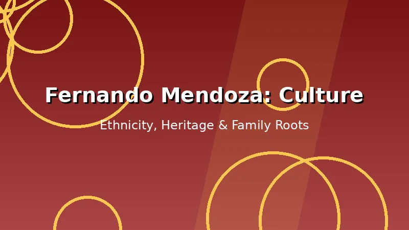 Stylized editorial graphic illustrating Fernando Mendoza's Miami upbringing and football culture
