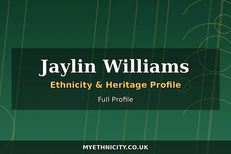 Stylized editorial featured graphic representing Jaylin Williams' ethnicity as the NBA's first player of Vietnamese descent