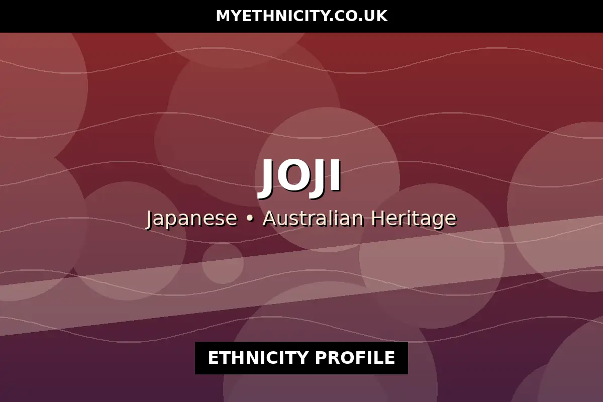 Stylized vector illustration of Joji's journey from YouTube comedy creator to R&B music star