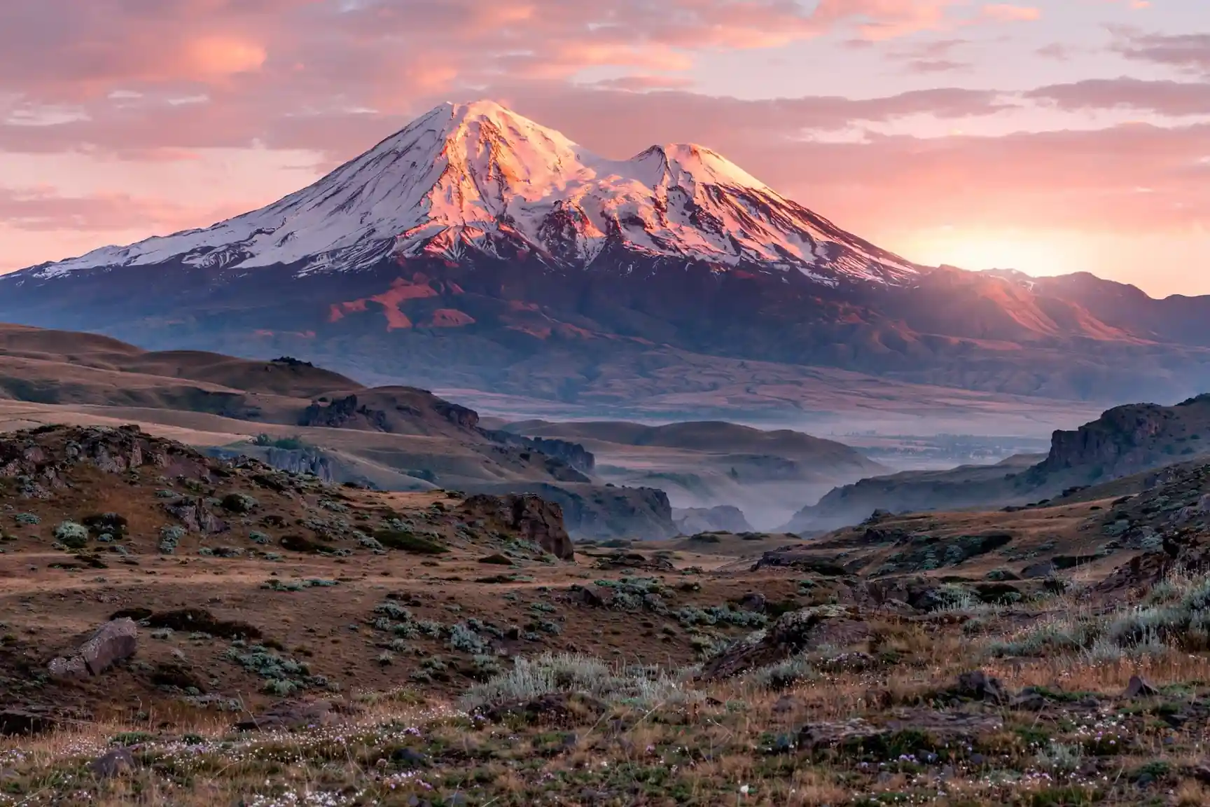 Mount Ararat at sunrise