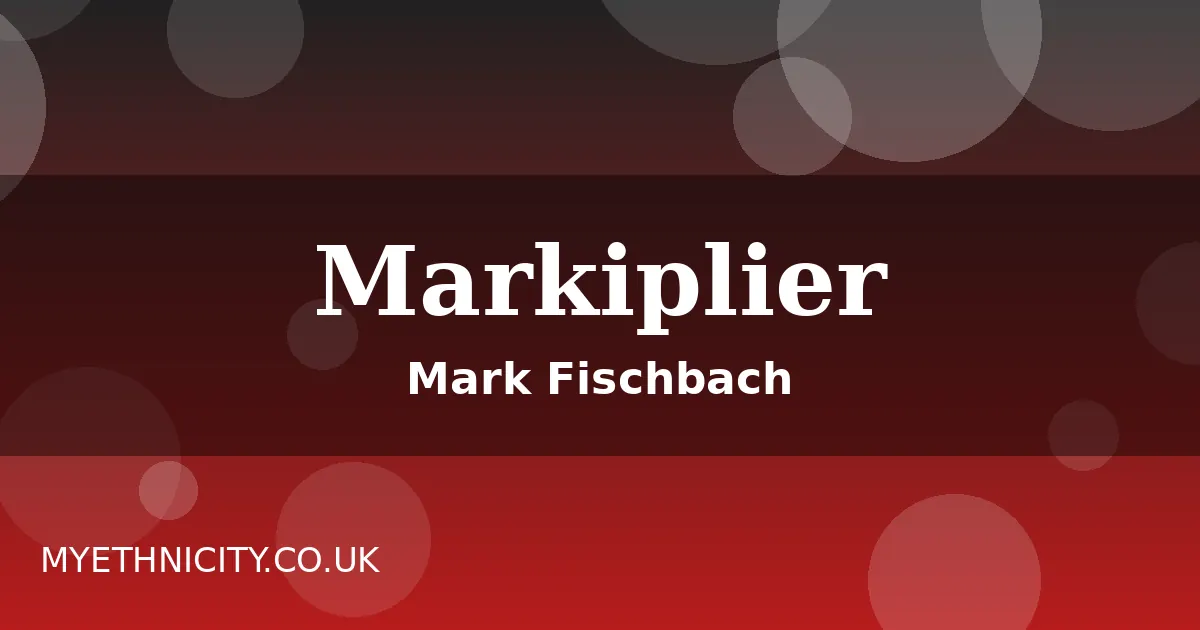 Stylized featured graphic for the Markiplier ethnicity article with red gradient design