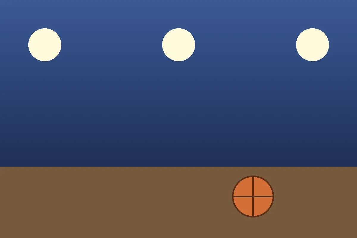 Abstract editorial graphic of arena lights over basketball court lines symbolizing Max Strus's NBA career