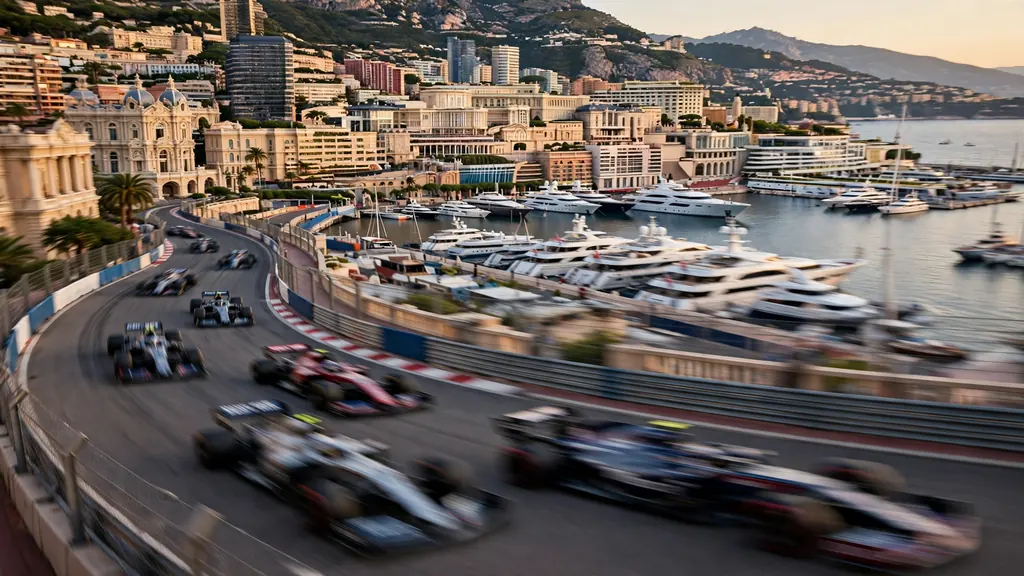 Formula 1 race at the Monaco street circuit