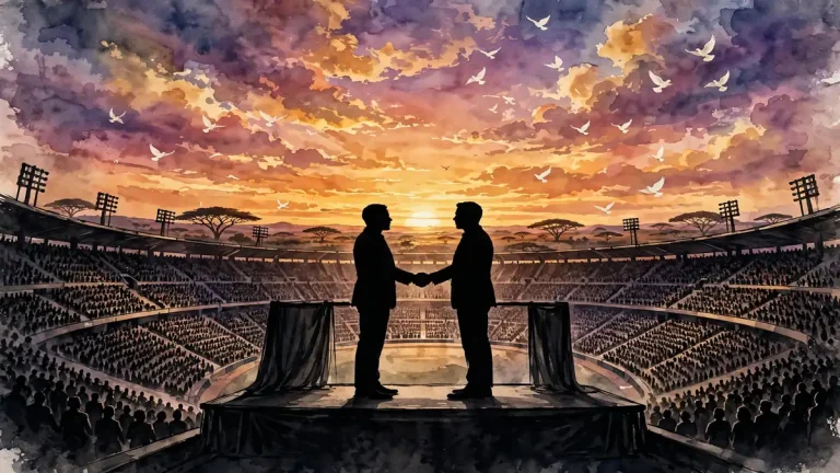 Nelson Mandela and Barack Obama