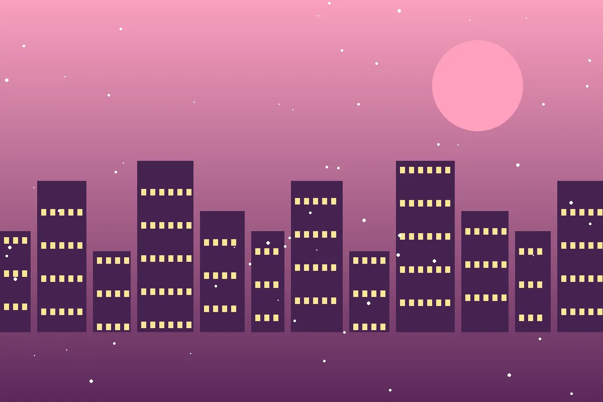 Stylized editorial illustration of a vinyl record with pink accents on a purple background, representing singer PinkPantheress