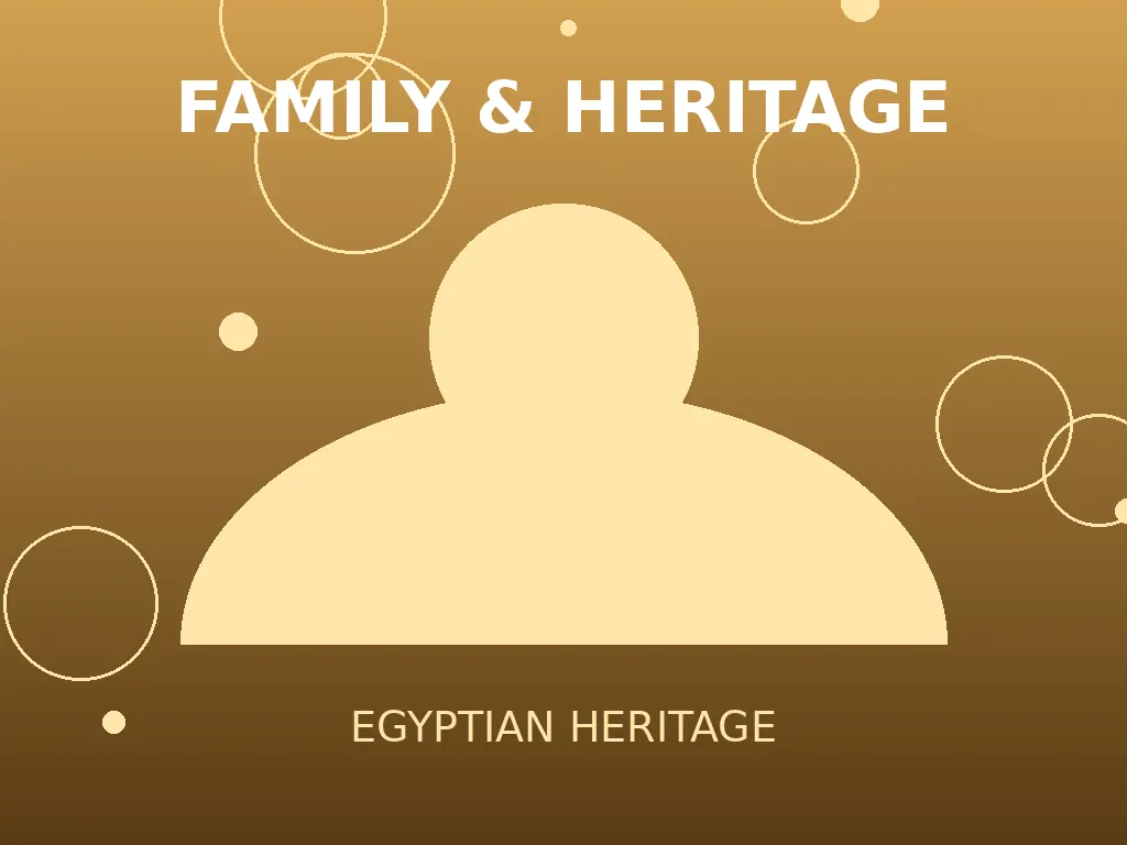 Stylized editorial graphic showing Rami Malek's Egyptian Coptic family heritage with pyramid and Nile motifs
