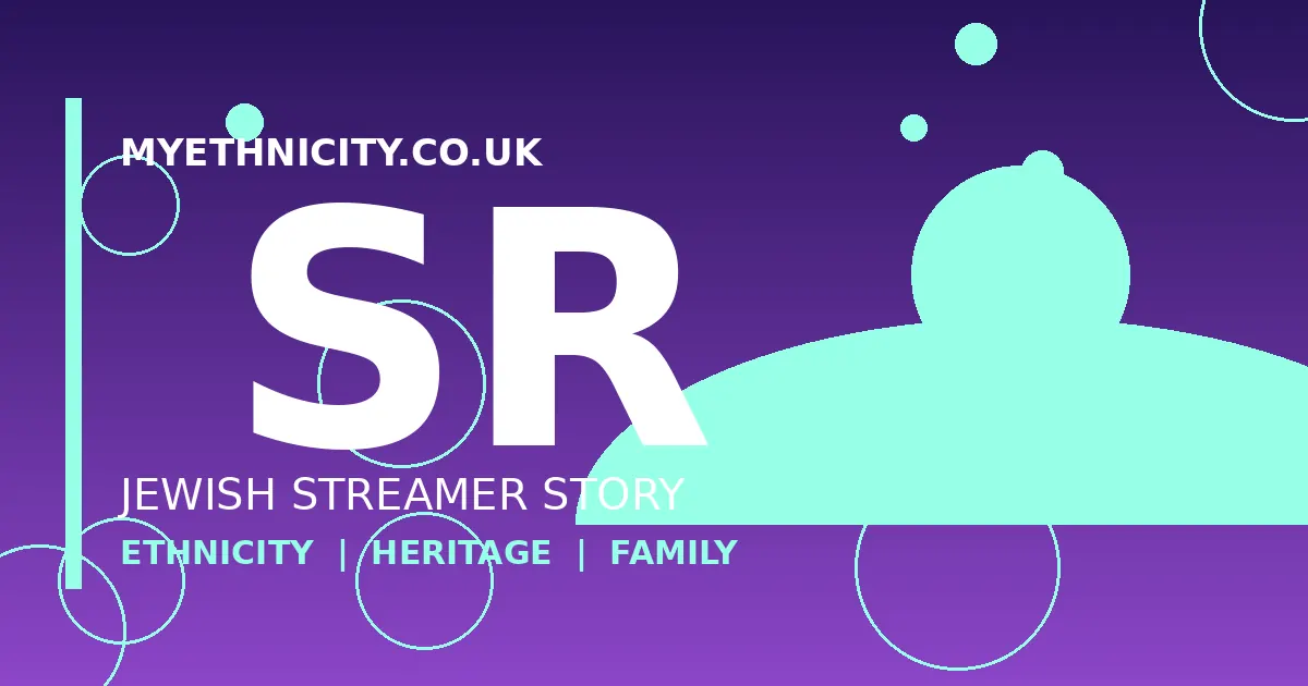 Stylized editorial graphic with gaming and Jewish heritage motifs for the Stable Ronaldo ethnicity article featured image