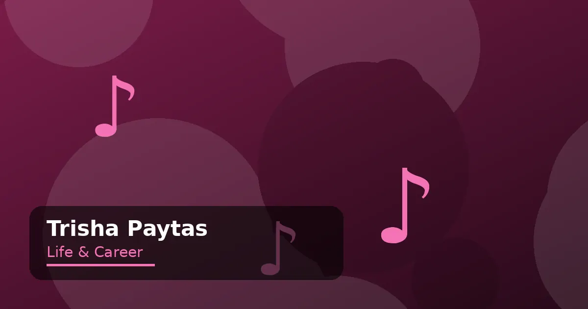 Flat vector graphic of a video camera and microphone celebrating Trisha Paytas' YouTube and podcast career