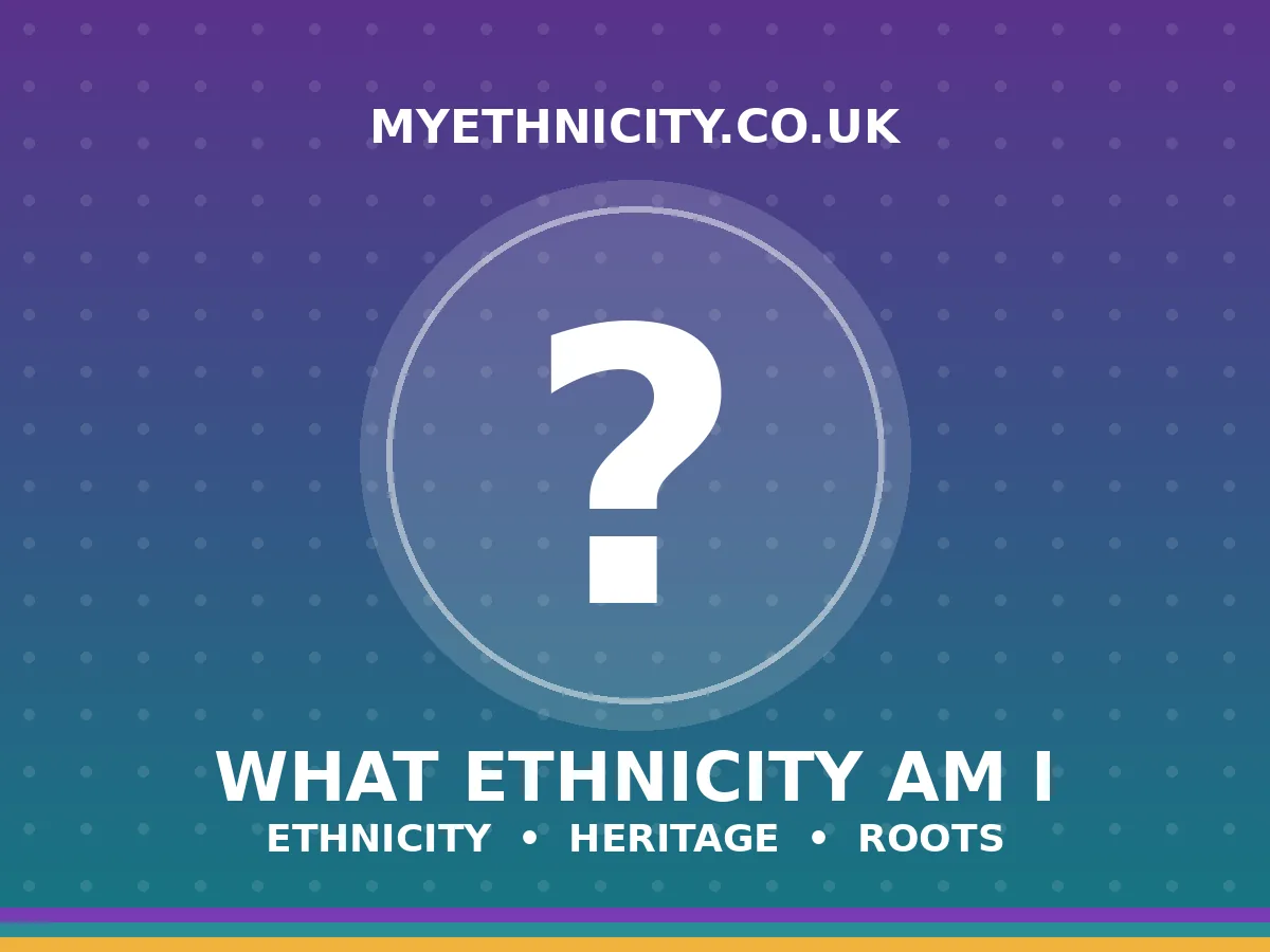 What ethnicity am I editorial graphic with DNA and heritage colors