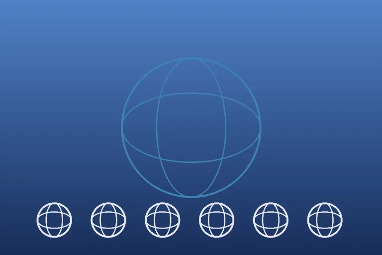 Stylized editorial illustration of a world globe with connecting lines, representing the concept of ethnicity