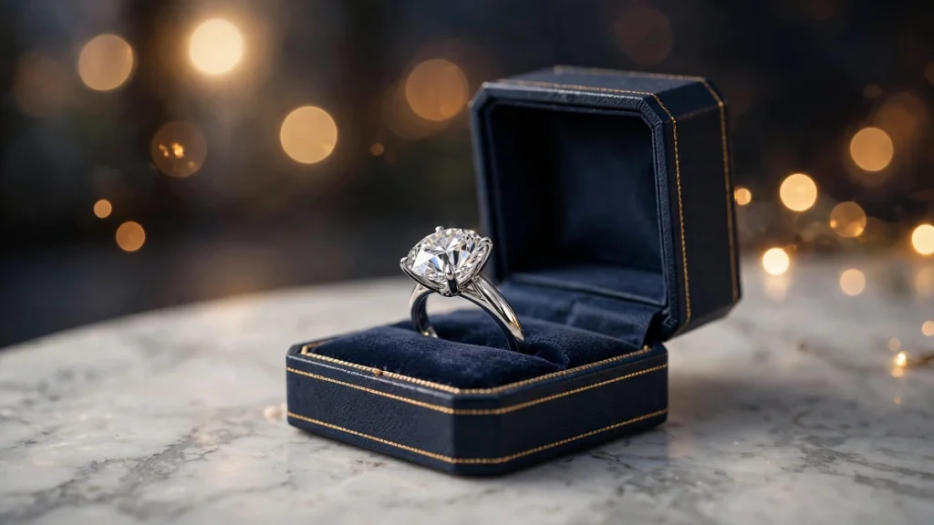 Diamond engagement ring